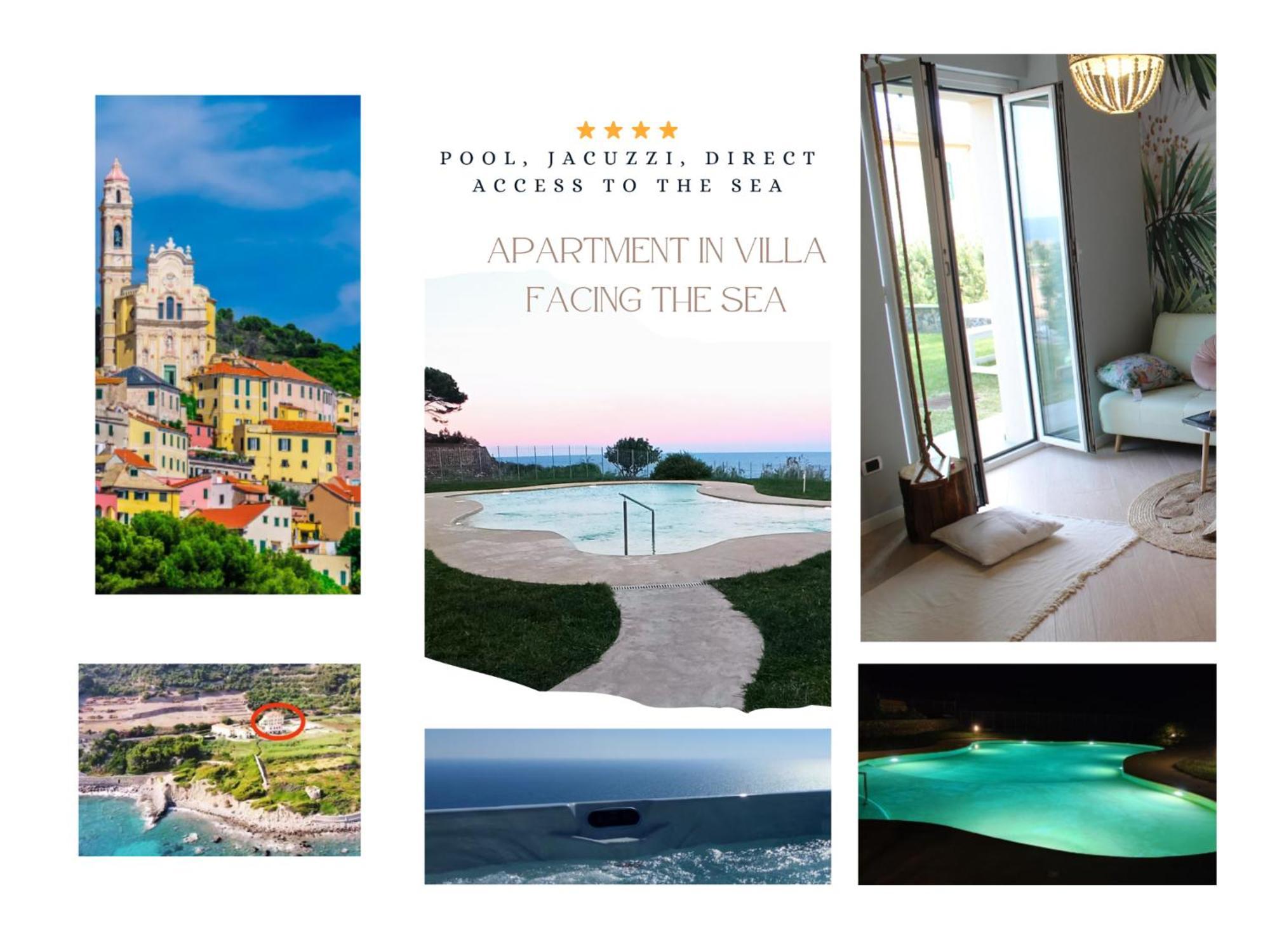 Cluxury-Torre Dei Saraceni Boutique Apt By The Sea Beach, Pool,Private Jacuzzi, Parking Cervo Exterior photo